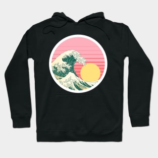 the aesthetic wave Hoodie